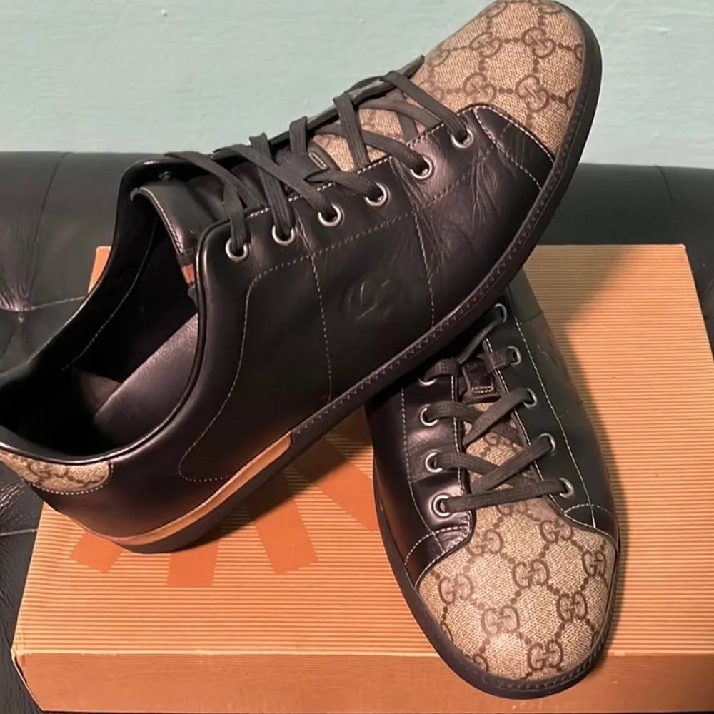 Gucci, men’s sneakers, size 10, authentic 100%
